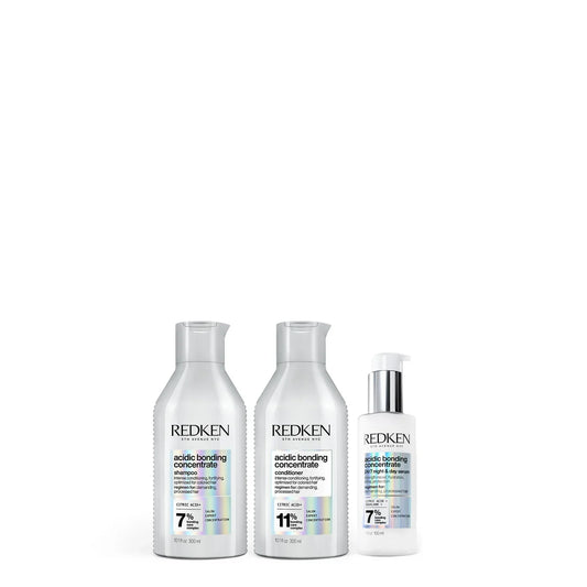 Acidic Bonding Concentrate Overnight Repair Trio